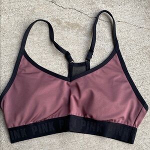 Pink Victoria’s Secret Padded Sports Bra Pink size medium
